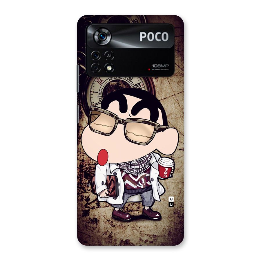 Dope Shinchan Back Case for Poco X4 Pro 5G