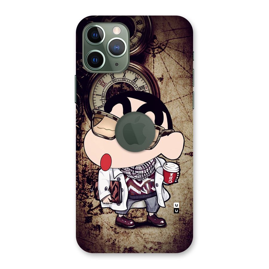 Dope Shinchan Back Case for iPhone 11 Pro Logo Cut