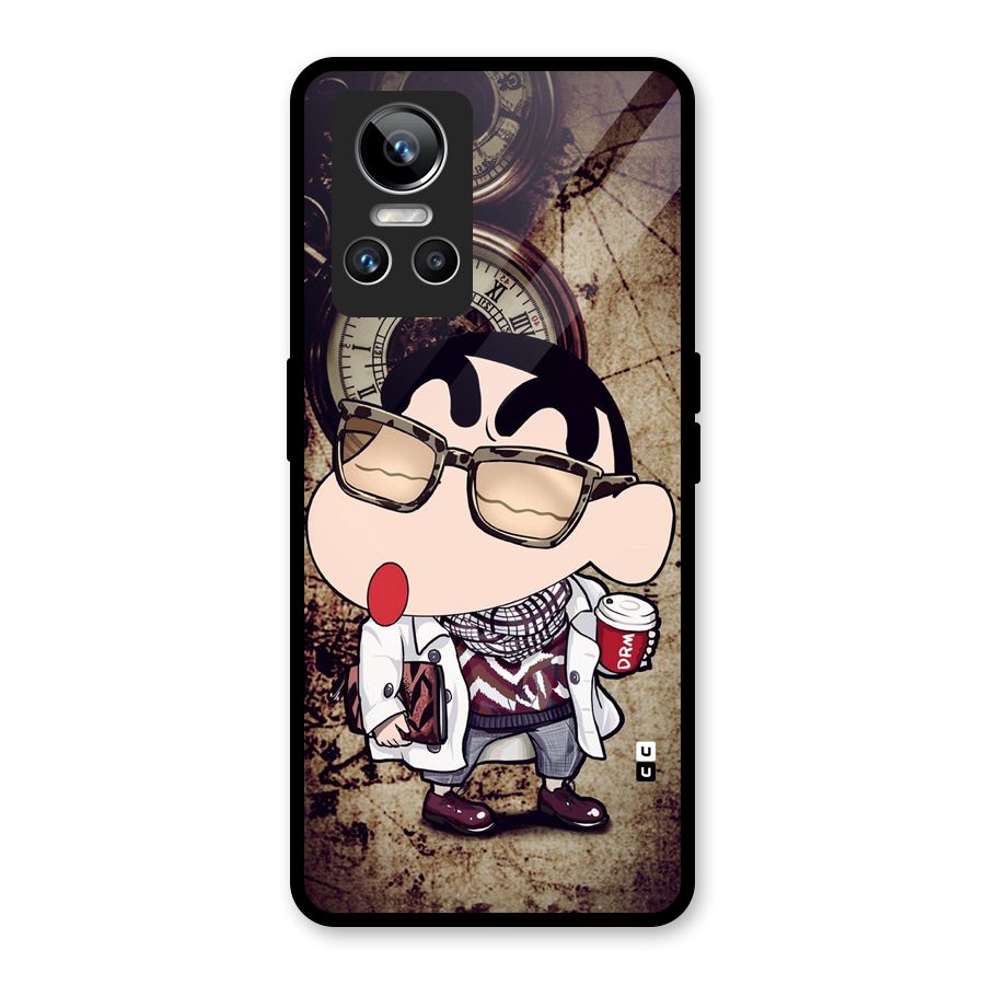 Dope Shinchan Glass Back Case for Realme GT Neo 3