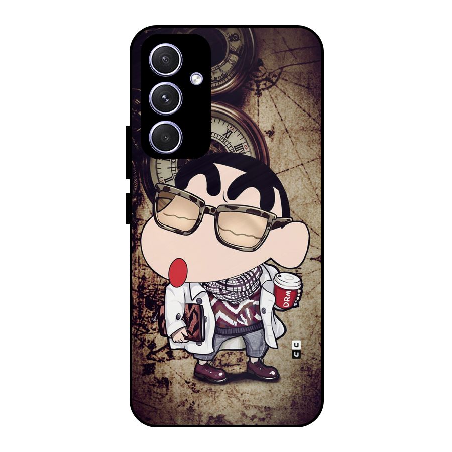 Dope Shinchan Metal Back Case for Galaxy A54