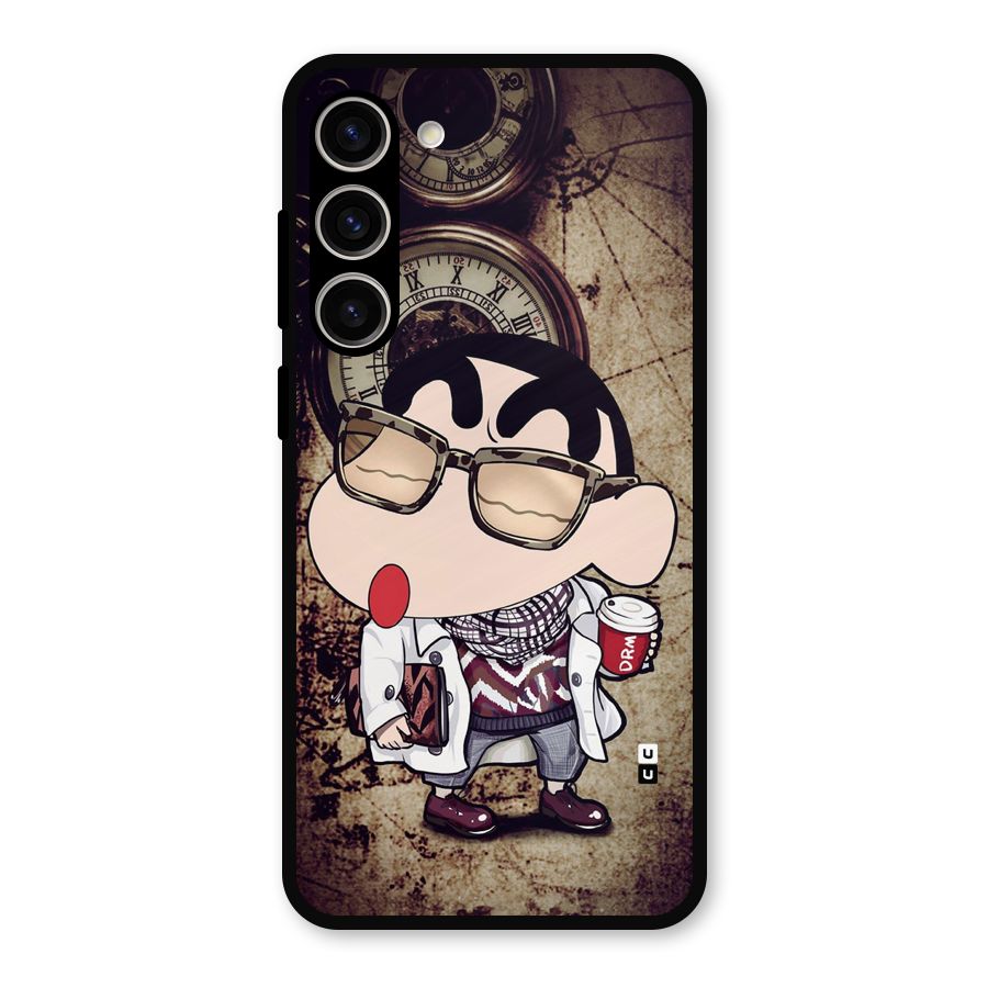 Dope Shinchan Metal Back Case for Galaxy S23 Plus