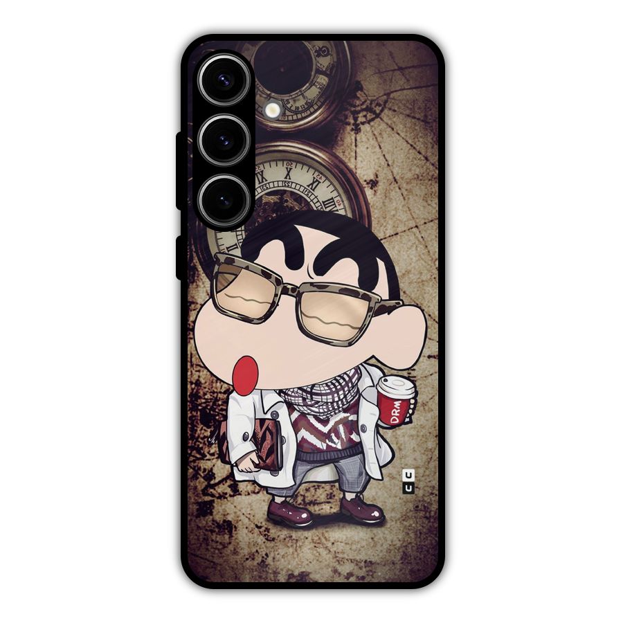 Dope Shinchan Metal Back Case for Galaxy S24 Plus
