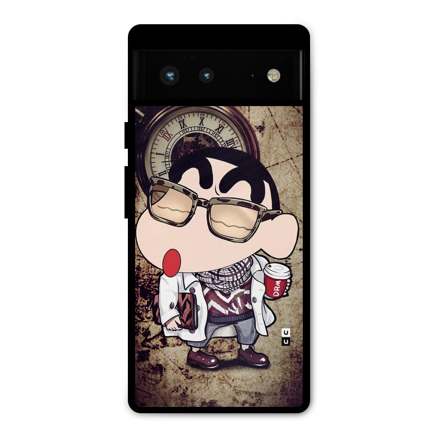 Dope Shinchan Metal Back Case for Google Pixel 6