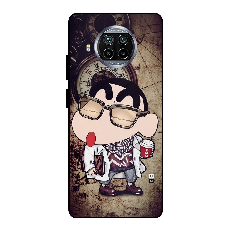 Dope Shinchan Metal Back Case for Mi 10i