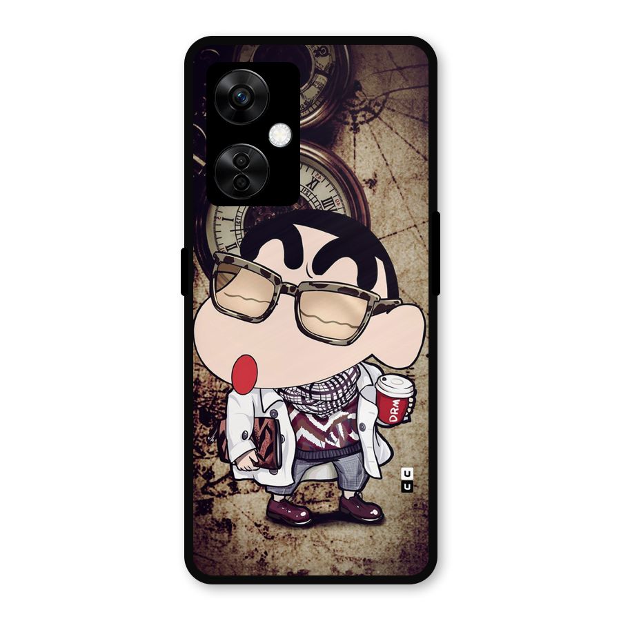 Dope Shinchan Metal Back Case for OnePlus Nord CE 3 Lite