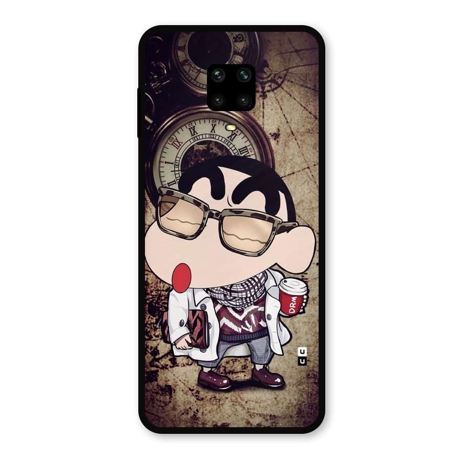 Dope Shinchan Metal Back Case for Poco M2 Pro