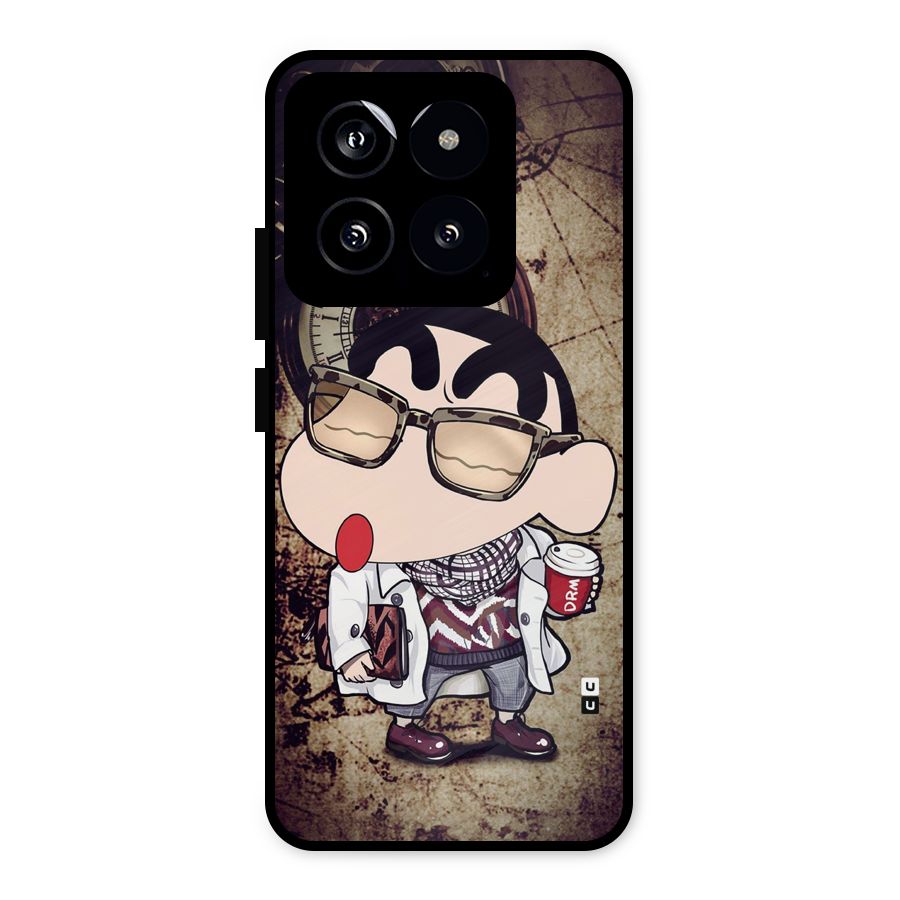 Dope Shinchan Metal Back Case for Xiaomi 14