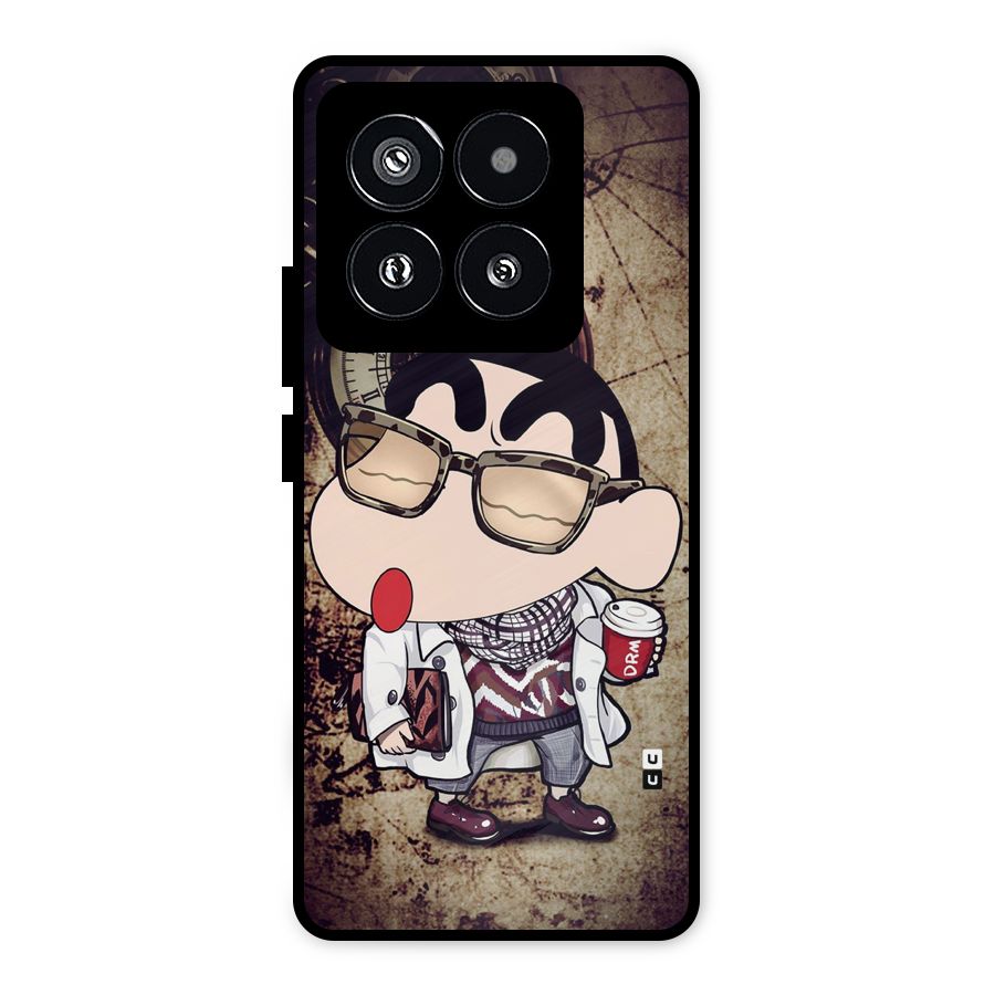 Dope Shinchan Metal Back Case for Xiaomi 14 Pro