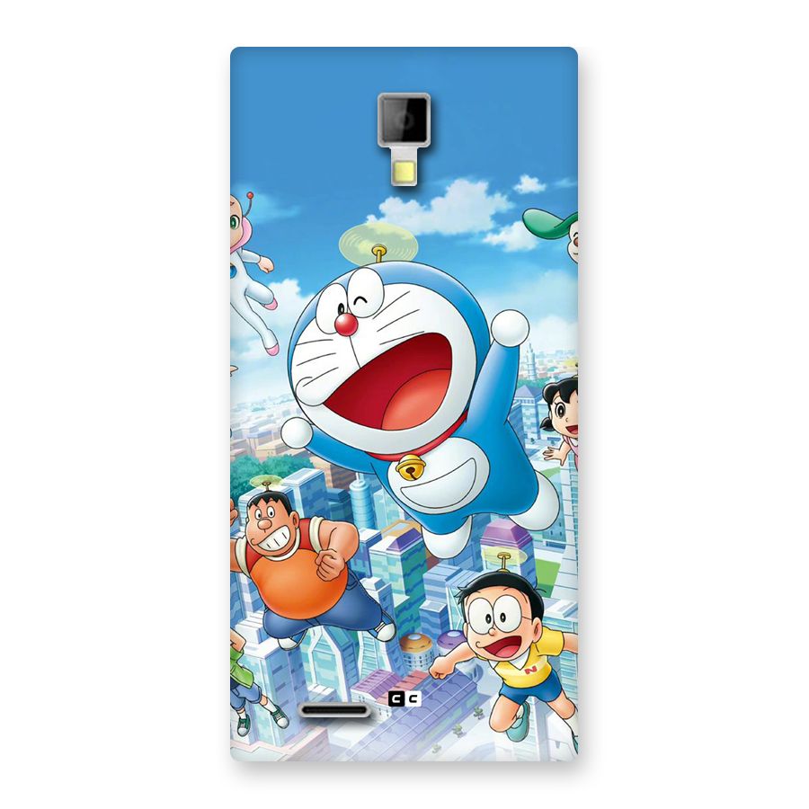 Doremon Flying Back Case for Canvas Xpress A99