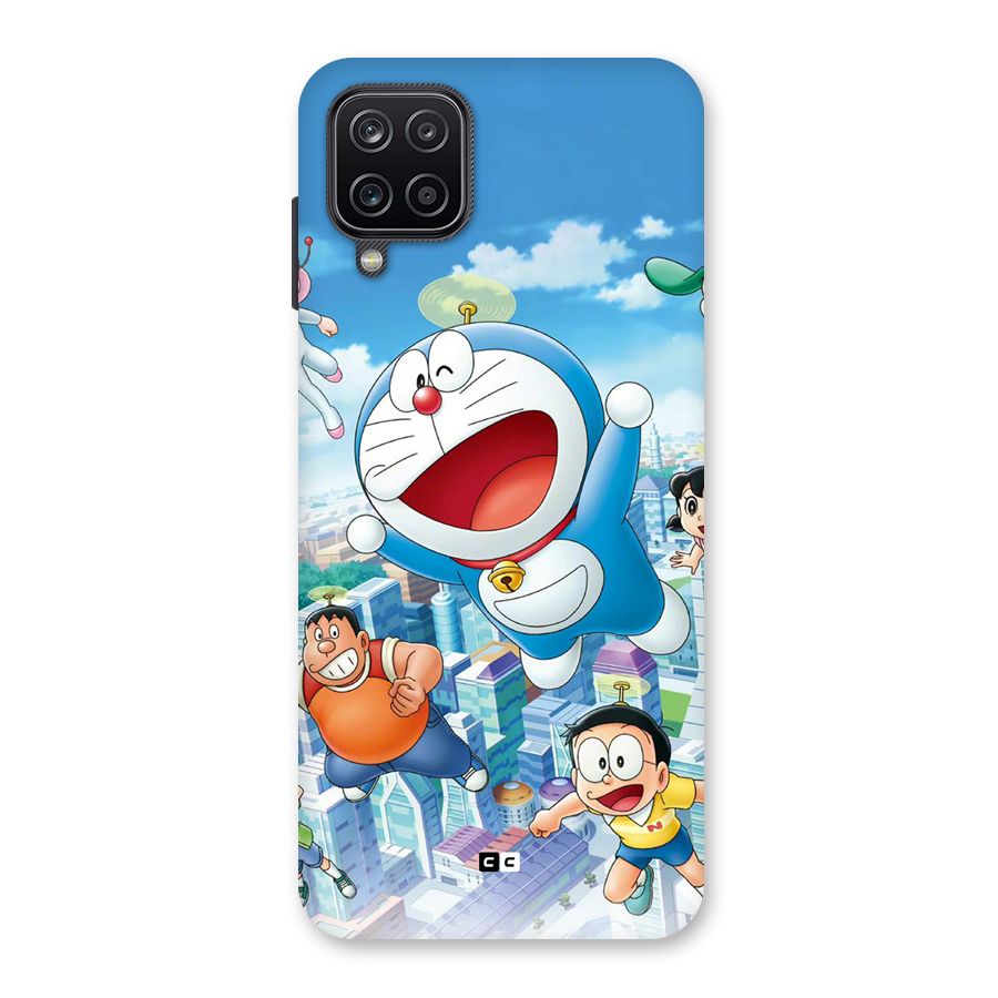 Doremon Flying Back Case for Galaxy A12