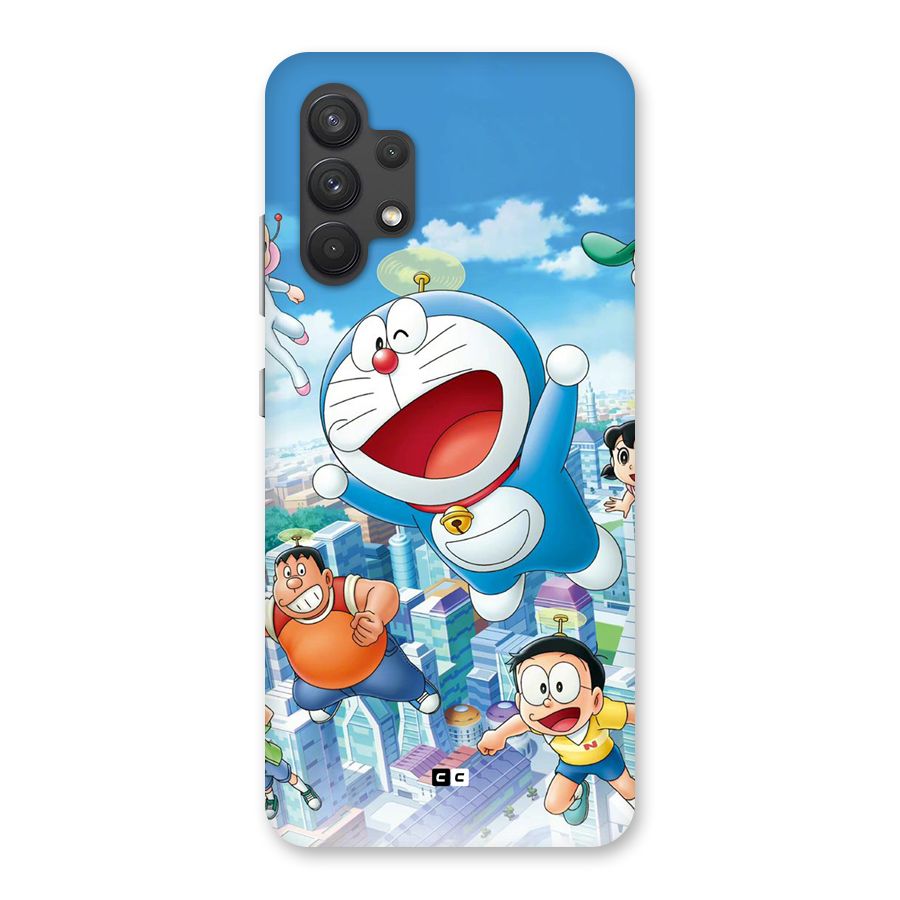 Doremon Flying Back Case for Galaxy A32