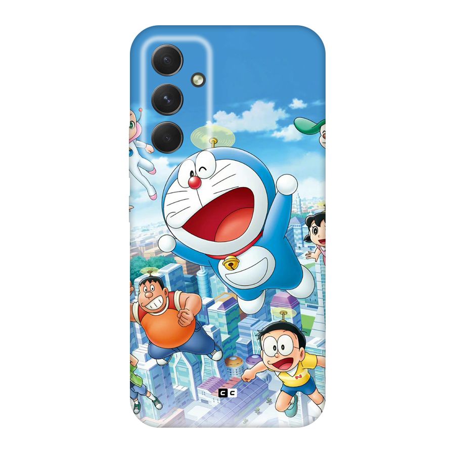Doremon Flying Back Case for Galaxy A54
