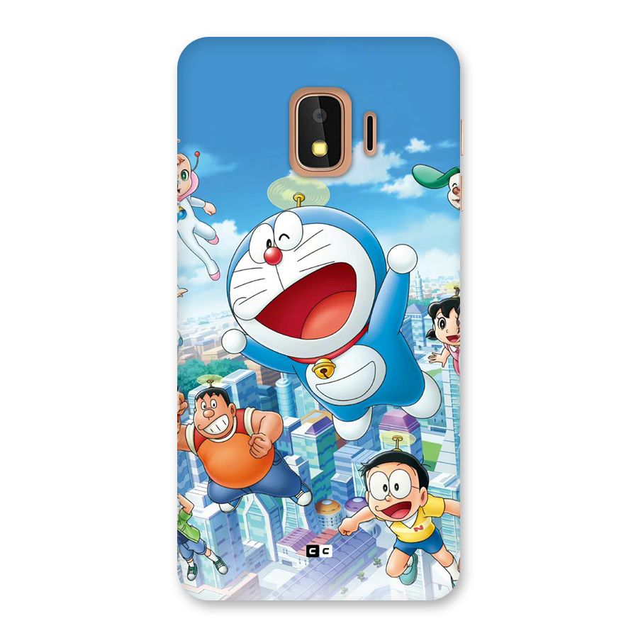 Doremon Flying Back Case for Galaxy J2 Core