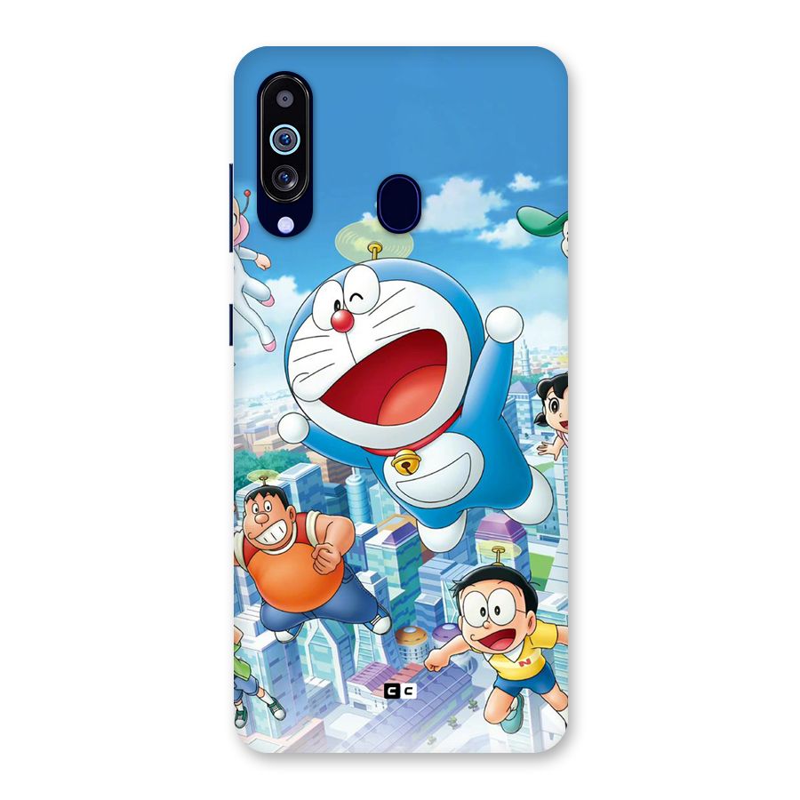 Doremon Flying Back Case for Galaxy M40