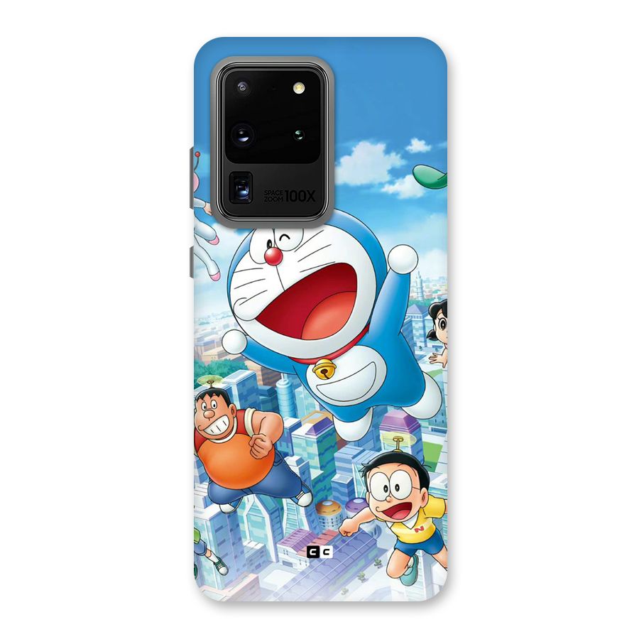 Doremon Flying Back Case for Galaxy S20 Ultra