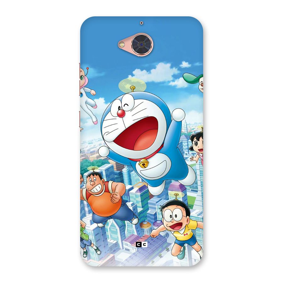 Doremon Flying Back Case for Gionee S6 Pro
