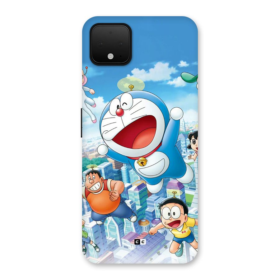 Doremon Flying Back Case for Google Pixel 4 XL
