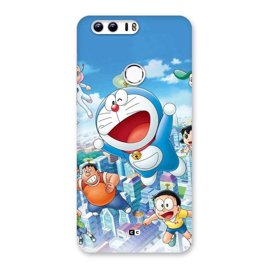 Doremon Flying Back Case for Honor 8