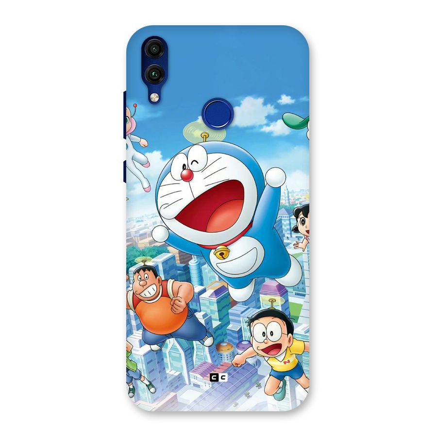 Doremon Flying Back Case for Honor 8C