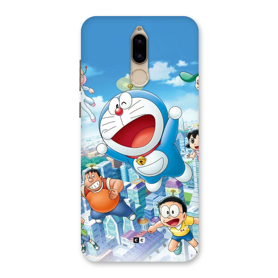 Doremon Flying Back Case for Honor 9i