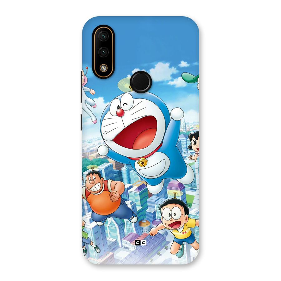 Doremon Flying Back Case for Lenovo A6 Note