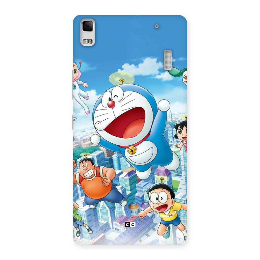 Doremon Flying Back Case for Lenovo A7000