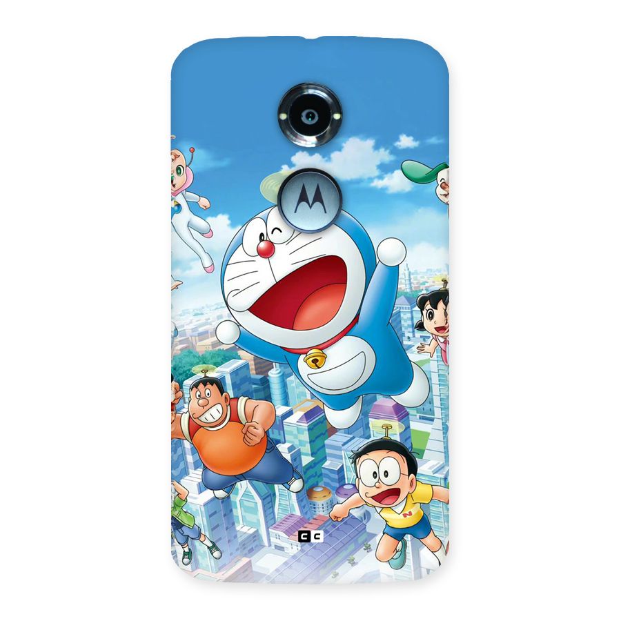 Doremon Flying Back Case for Moto X2