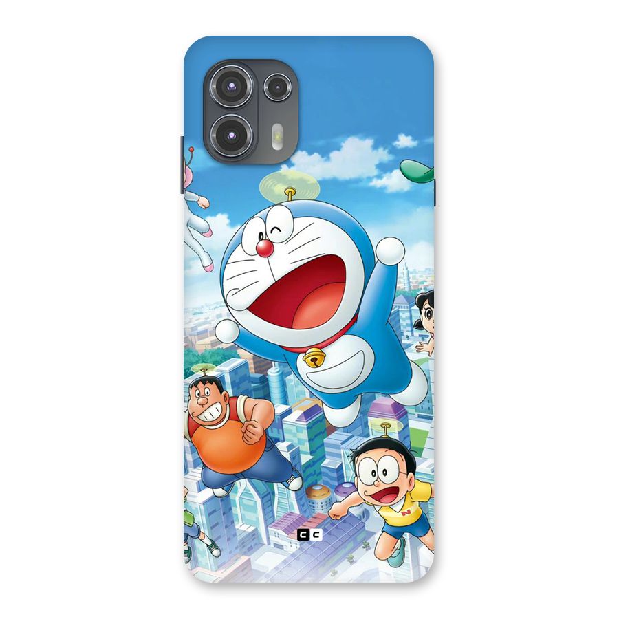 Doremon Flying Back Case for Motorola Edge 20 Fusion