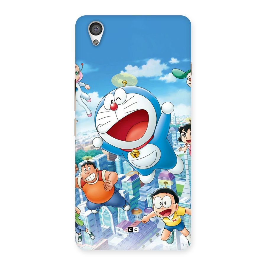 Doremon Flying Back Case for OnePlus X