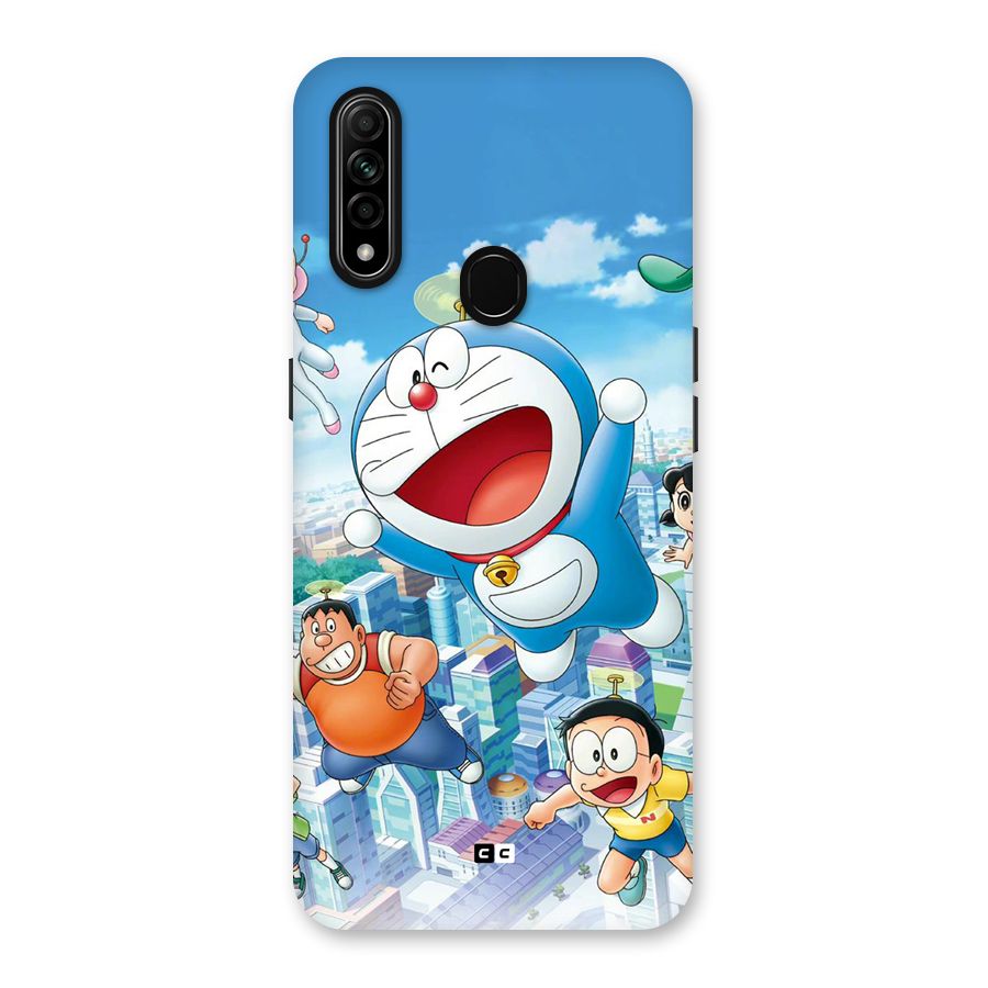 Doremon Flying Back Case for Oppo A31