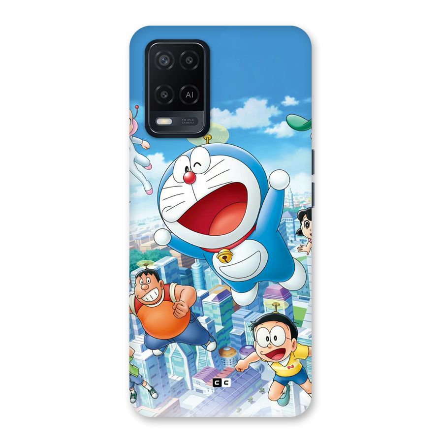 Doremon Flying Back Case for Oppo A54