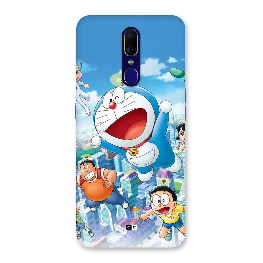Doremon Flying Back Case for Oppo A9