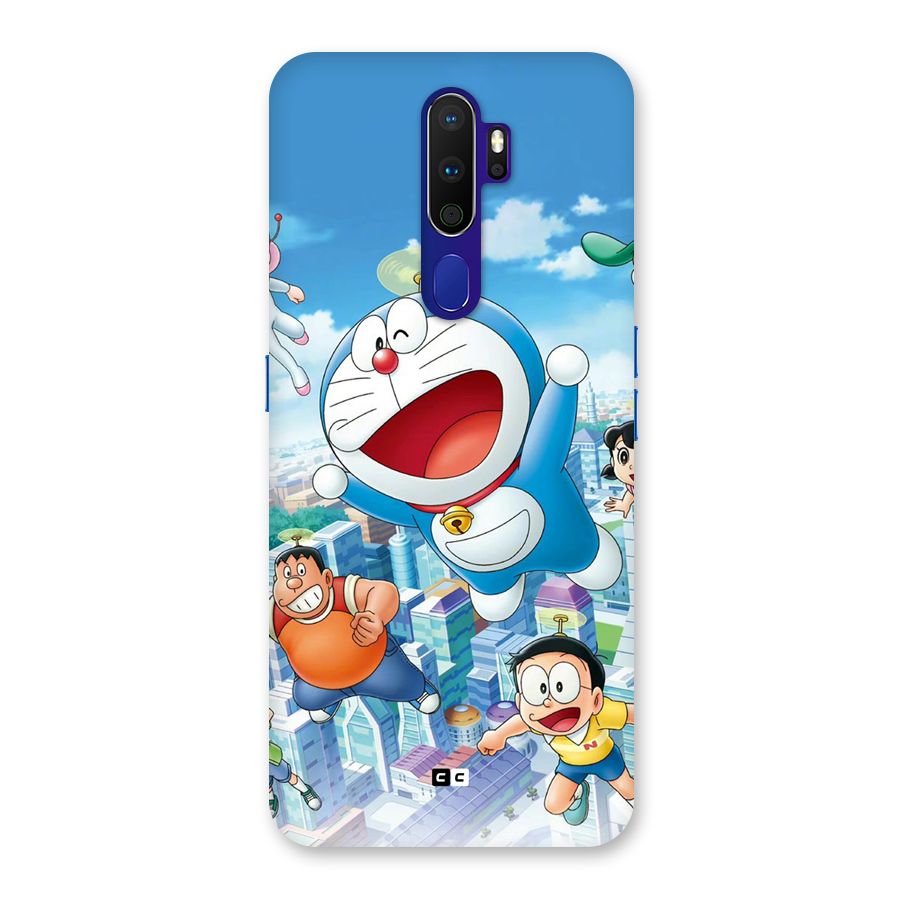 Doremon Flying Back Case for Oppo A9 (2020)