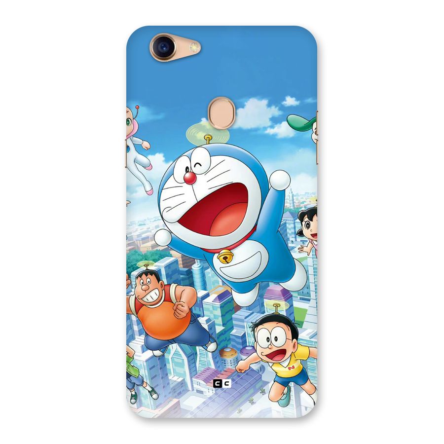 Doremon Flying Back Case for Oppo F5