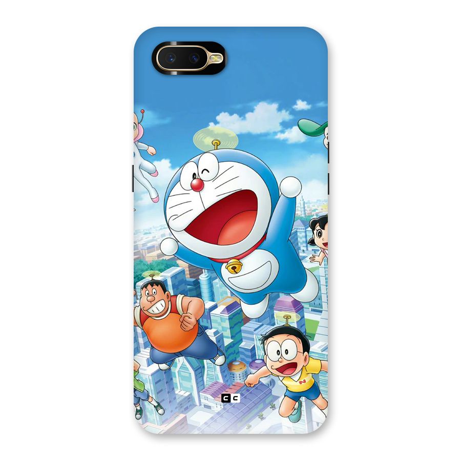 Doremon Flying Back Case for Oppo K1