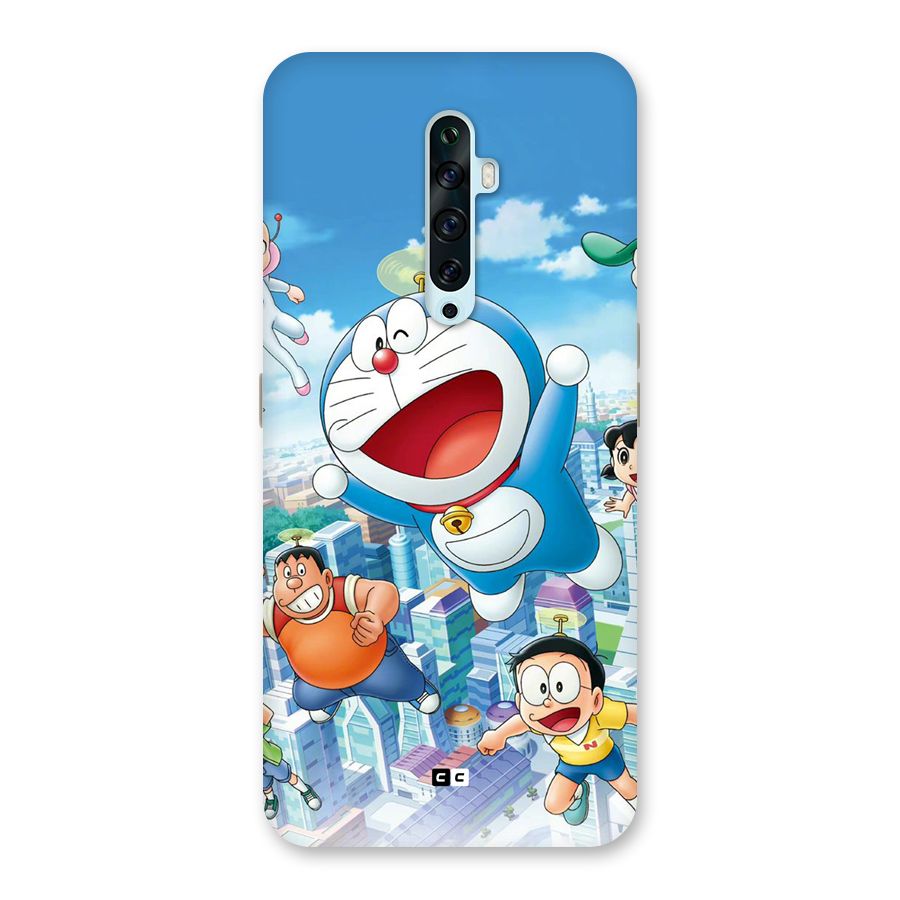 Doremon Flying Back Case for Oppo Reno2 F