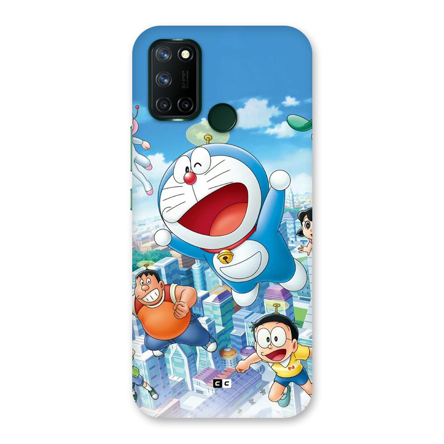Doremon Flying Back Case for Realme 7i