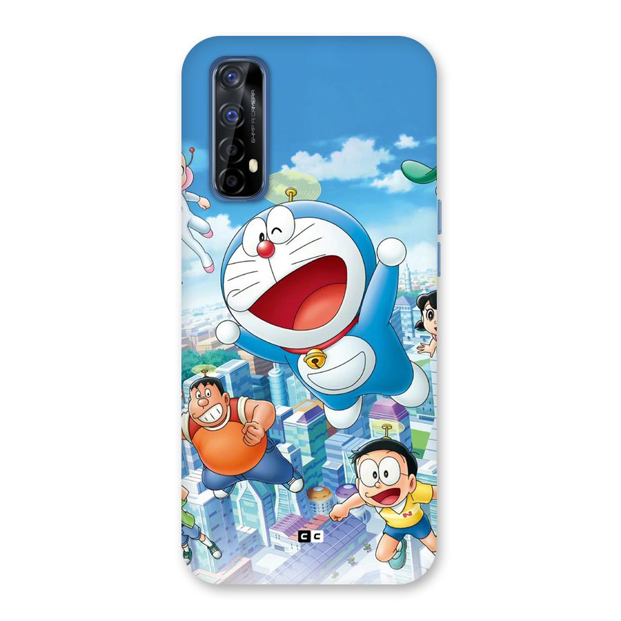 Doremon Flying Back Case for Realme Narzo 20 Pro