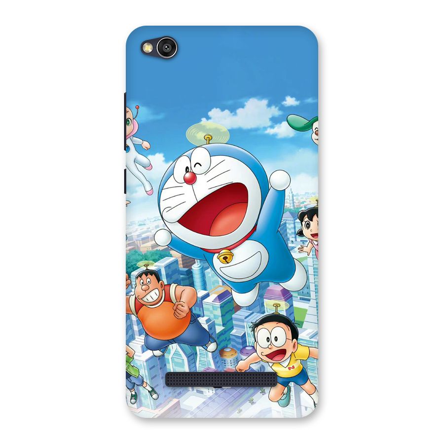 Doremon Flying Back Case for Redmi 4A