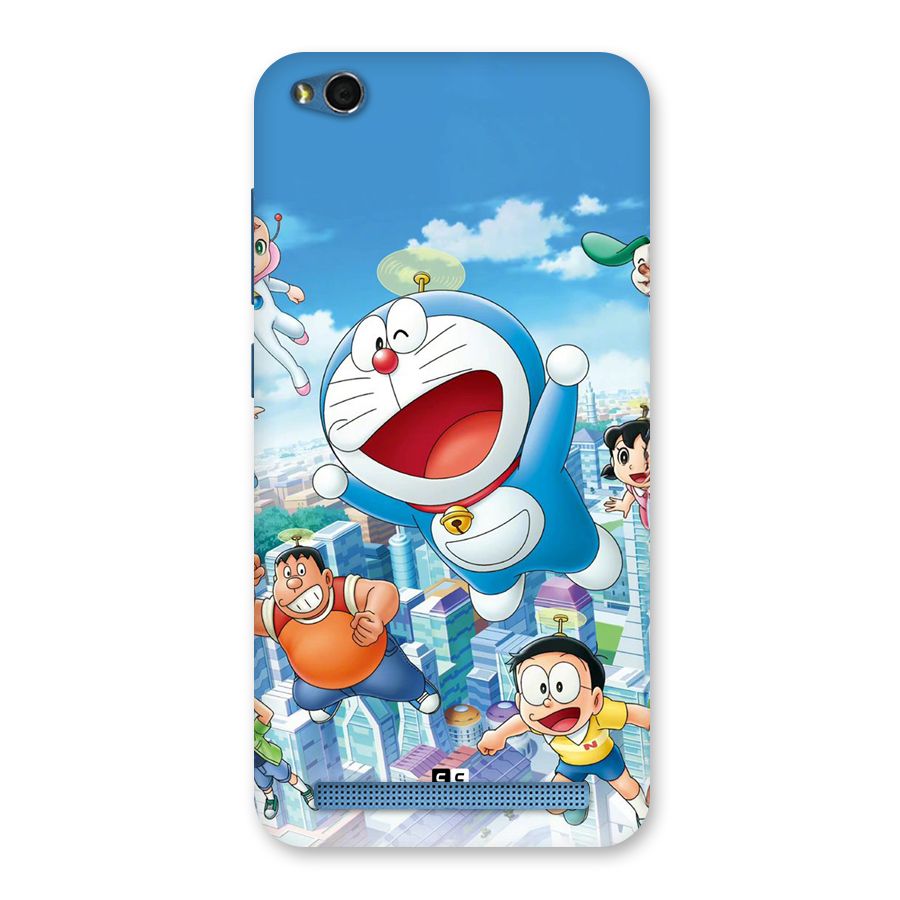 Doremon Flying Back Case for Redmi 5A