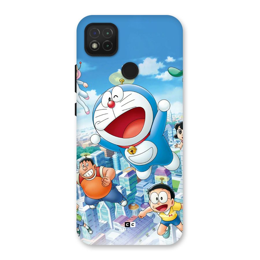Doremon Flying Back Case for Redmi 9 Activ