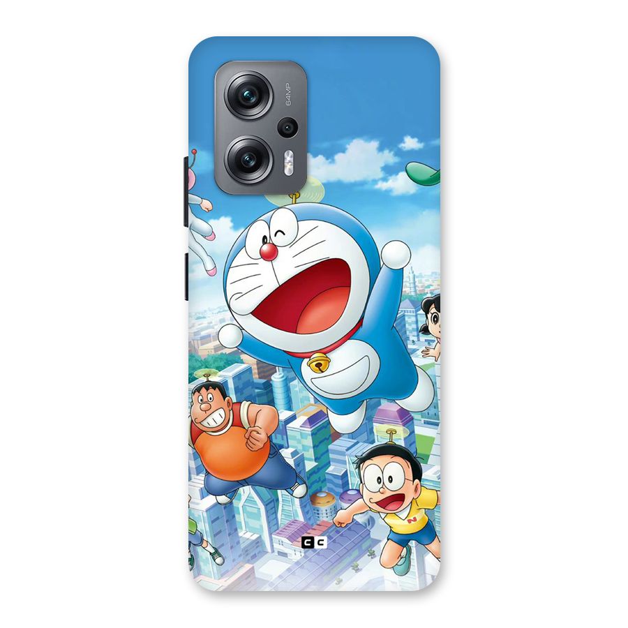 Doremon Flying Back Case for Redmi K50i