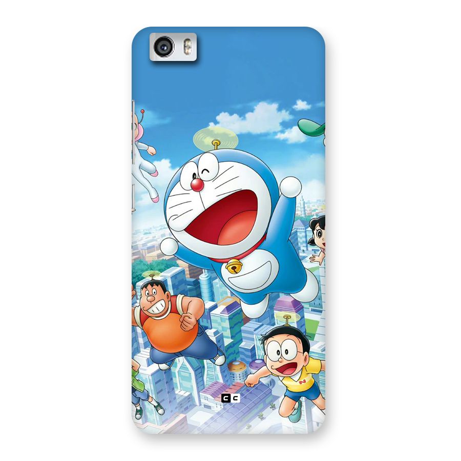 Doremon Flying Back Case for Redmi Mi 5