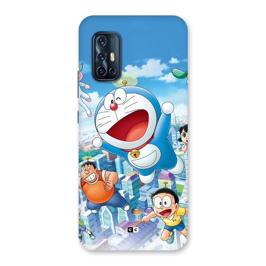 Doremon Flying Back Case for Vivo V17