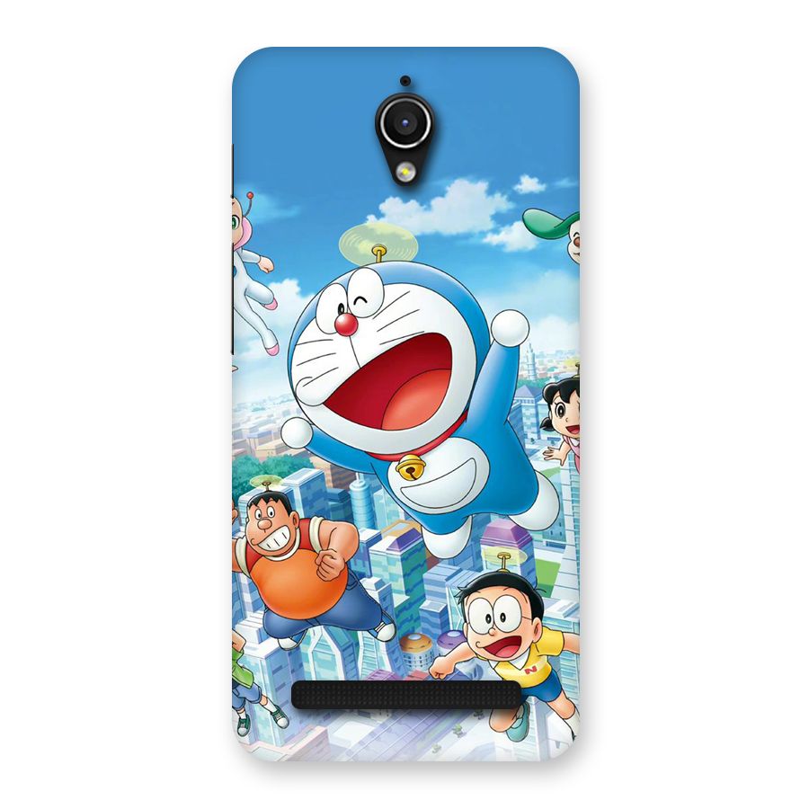 Doremon Flying Back Case for Zenfone Go