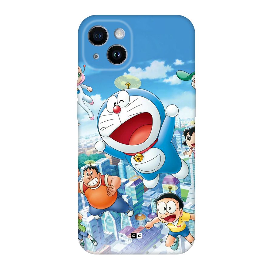Doremon Flying Back Case for iPhone 14