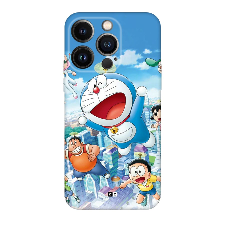 Doremon Flying Back Case for iPhone 14 Pro