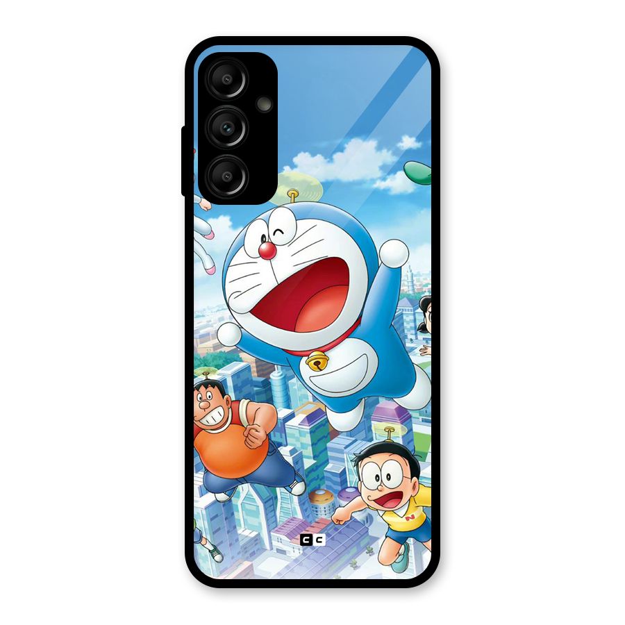 Doremon Flying Glass Back Case for Galaxy A14 5G