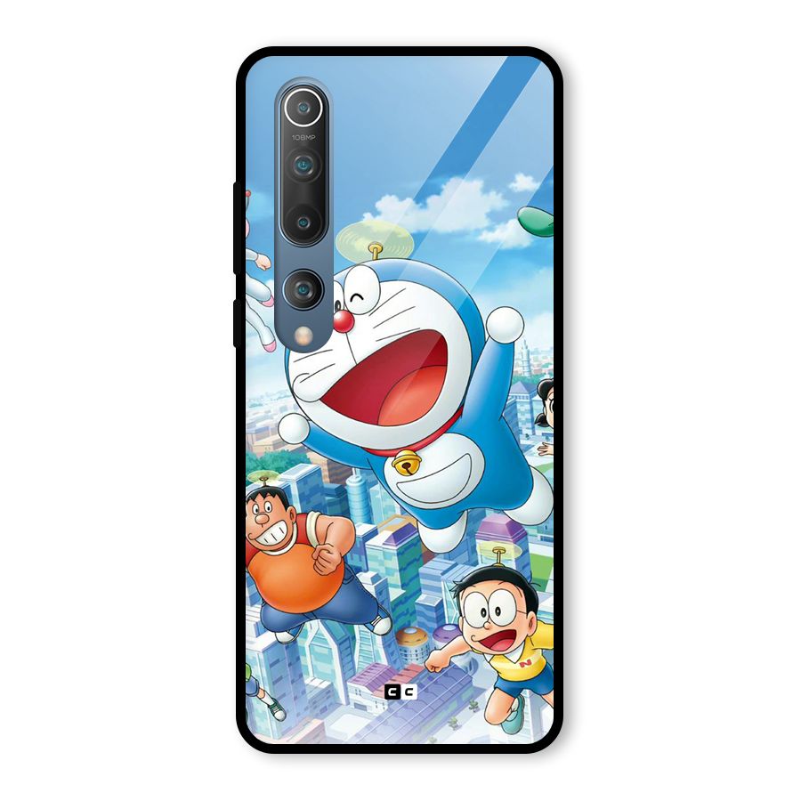 Doremon Flying Glass Back Case for Mi 10