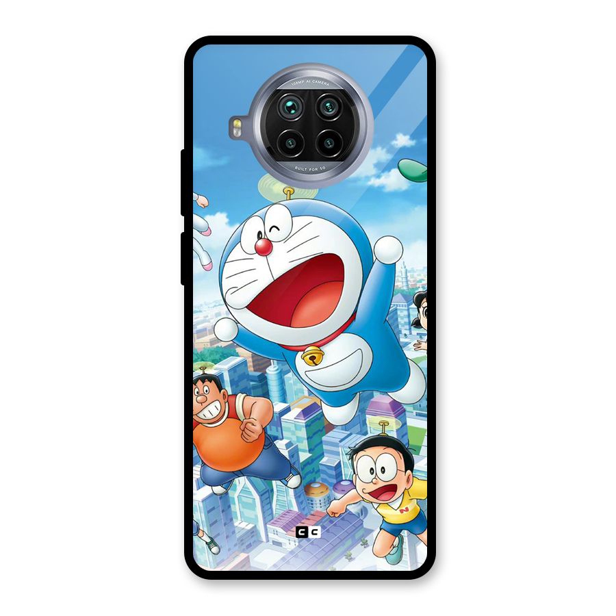Doremon Flying Glass Back Case for Mi 10i